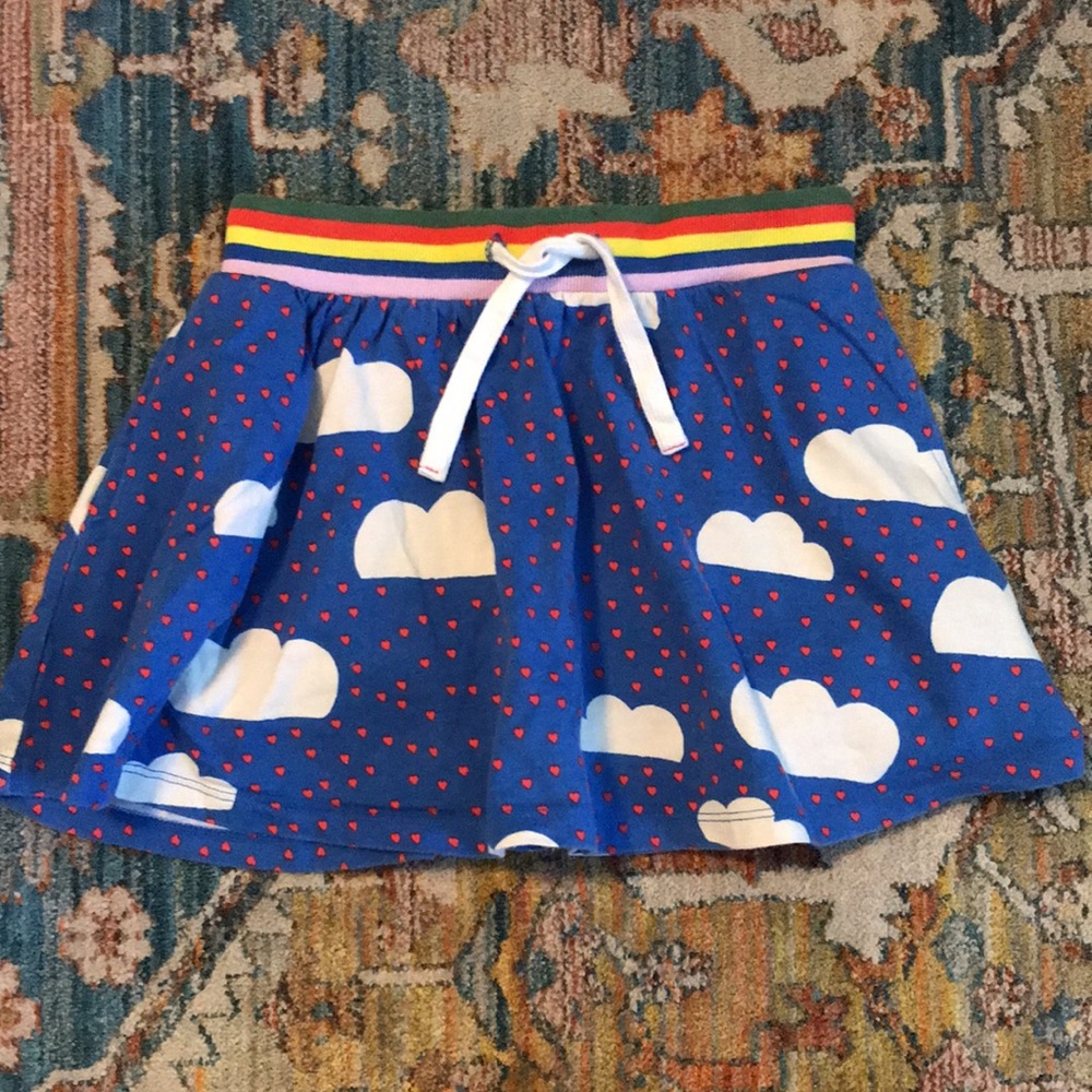 Mini Boden Print Jersey Skort in MULTICOLOR (4-5Y) - Picture 3 of 8